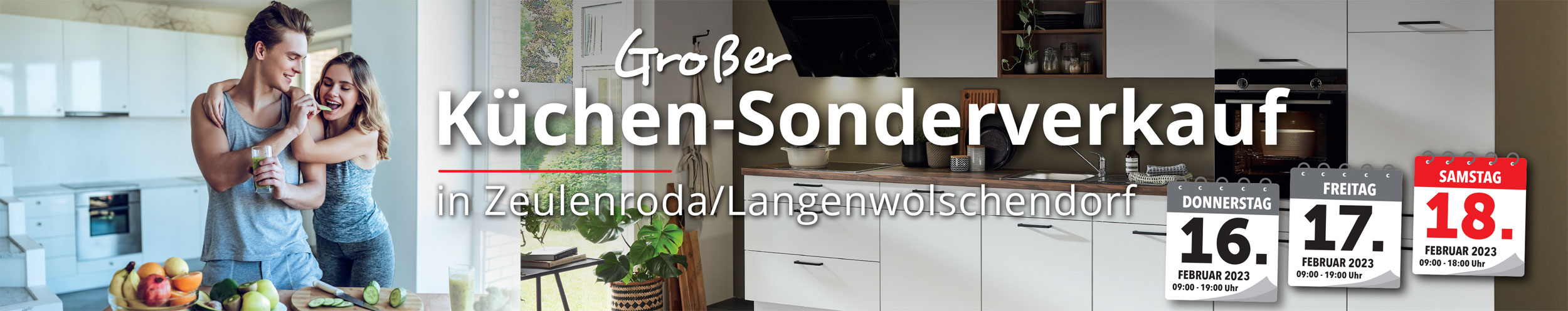 Großer Küchen-Sonderverkauf in Zeulenroda/Langenwolschendorf